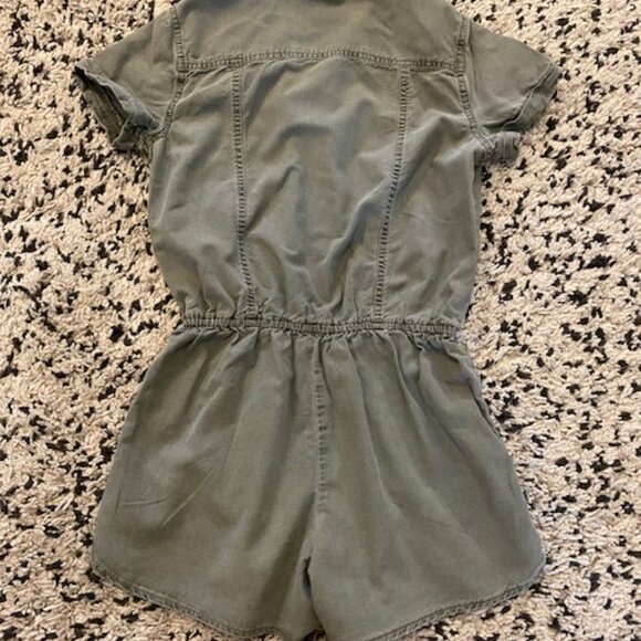 Abercrombie kids shorts Romper Sage green Age 13-14 - Picture 6 of 8